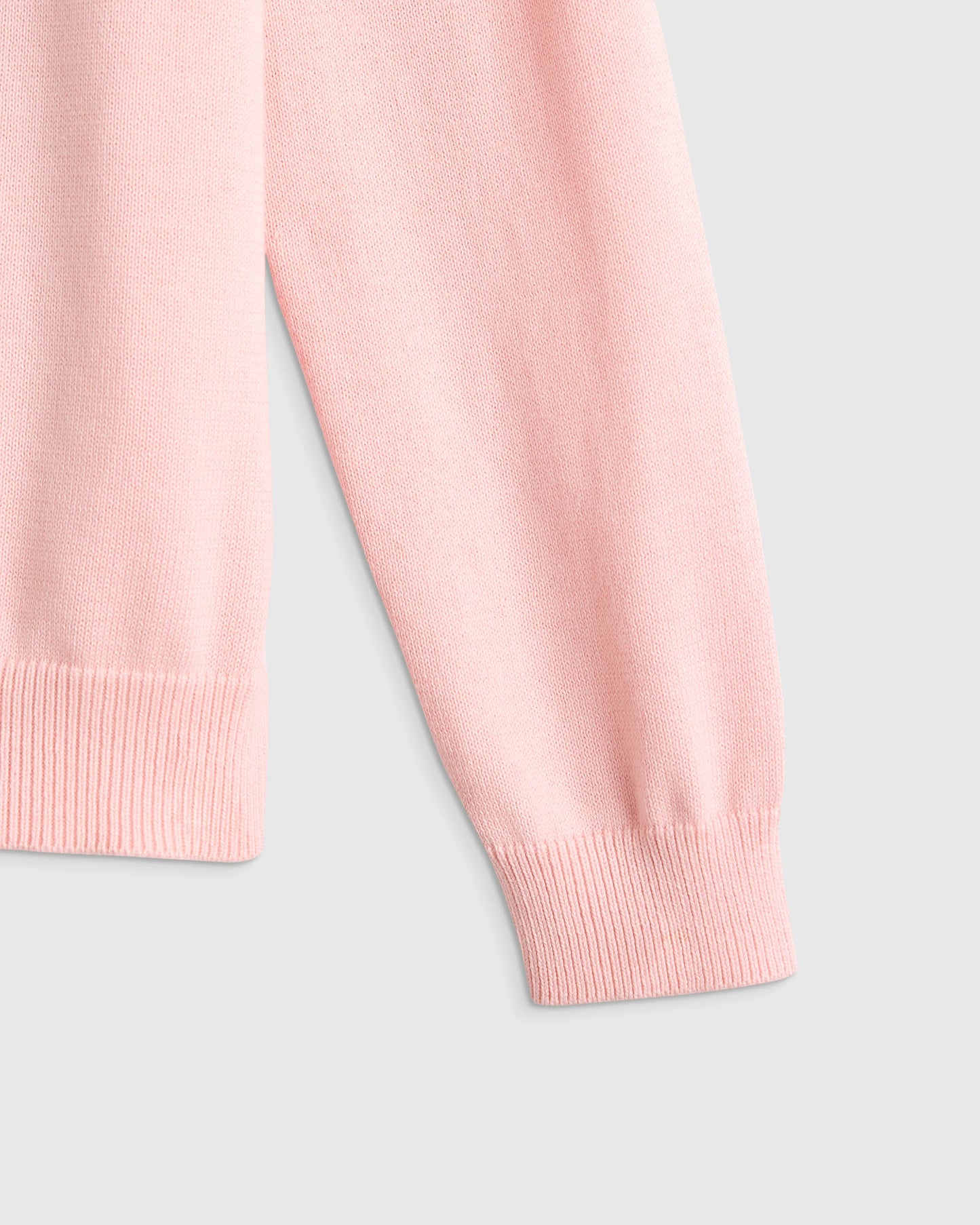 100% Organic Cotton Crewneck Cardigan - 6 / Ivory