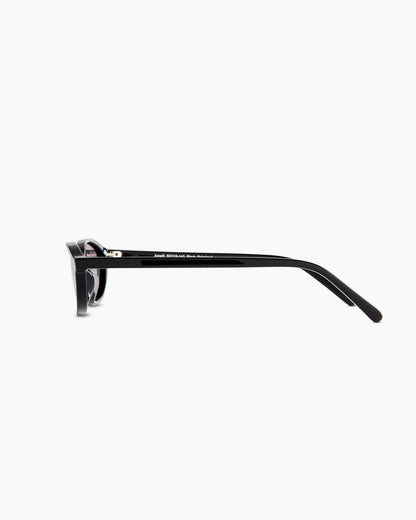 Amalfi Polarized Acetate Sunglasses - One Size / Black with Grey lens
