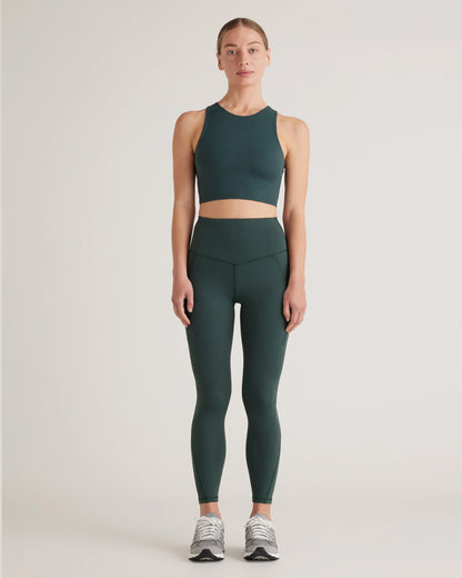 Ultra-Form High-Neck Cropped Tank - XS / Black Camo