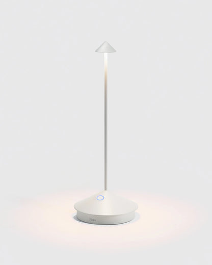 Pina Pro Rechargeable Table Lamp by Zafferano - One Size / White