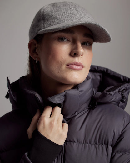 Cashmere Baseball Cap - XS/S / Black