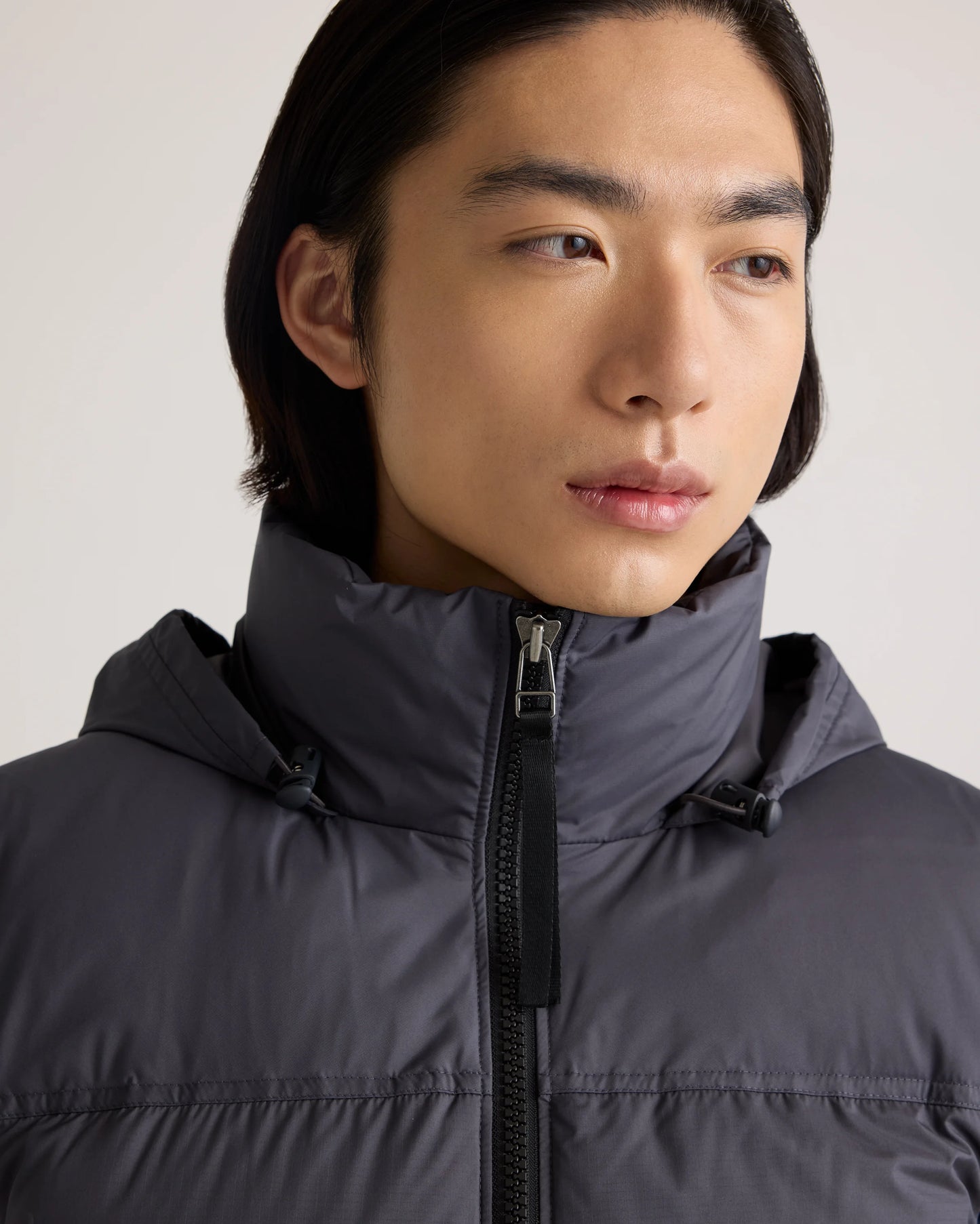 Responsible Down Puffer Vest - S / Carbon Grey
