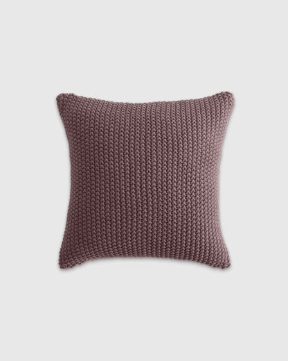 Cotton Fisherman Pillow Cover - 20x20 / Fig