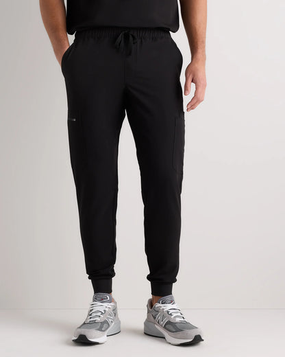 AeraFlex Scrub Joggers - S / Bold Black