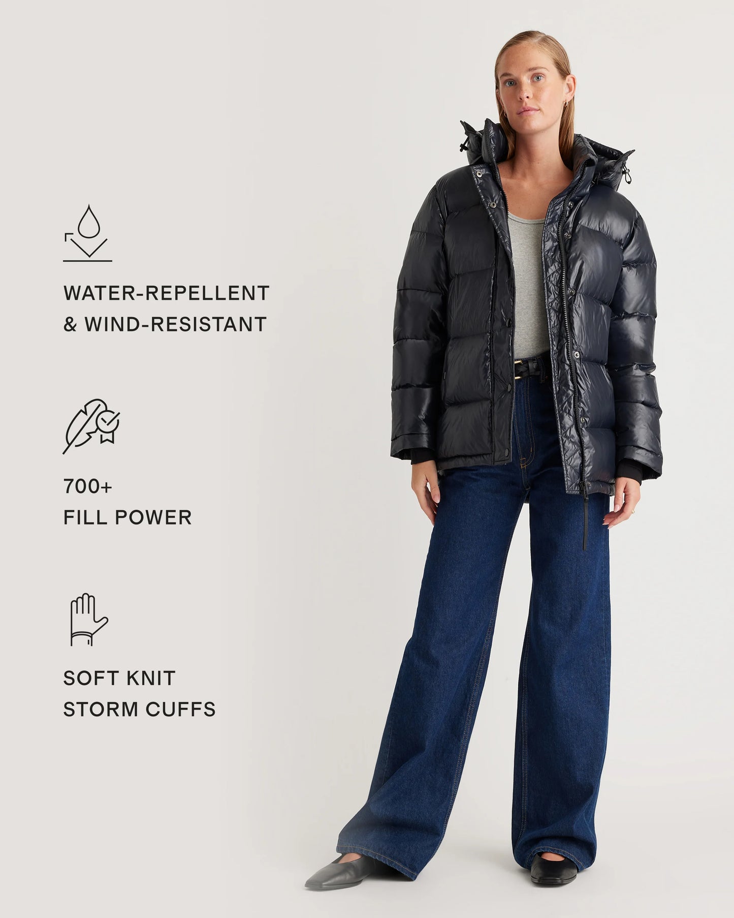 Responsible Down Puffer Jacket - XS / Sea Spray Green