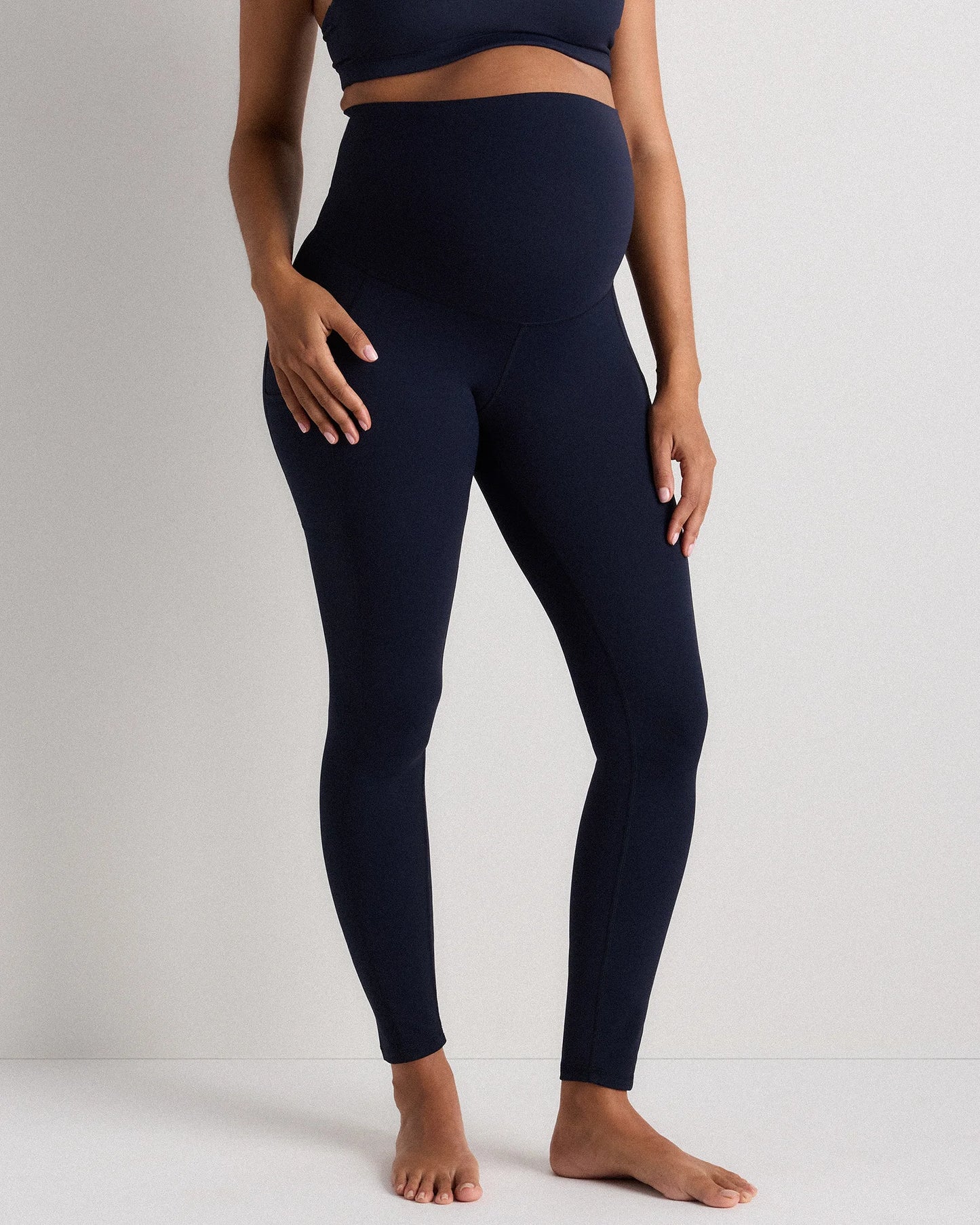 Ultra-Form Maternity Pocket Leggings - XS / Black