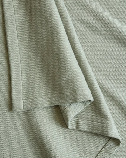 Luxury Organic Cotton Bed Blanket - Twin / White