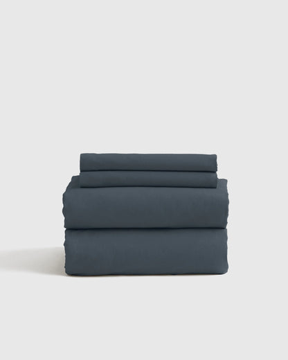 Organic Brushed Cotton Sheet Set - Twin / Toffee