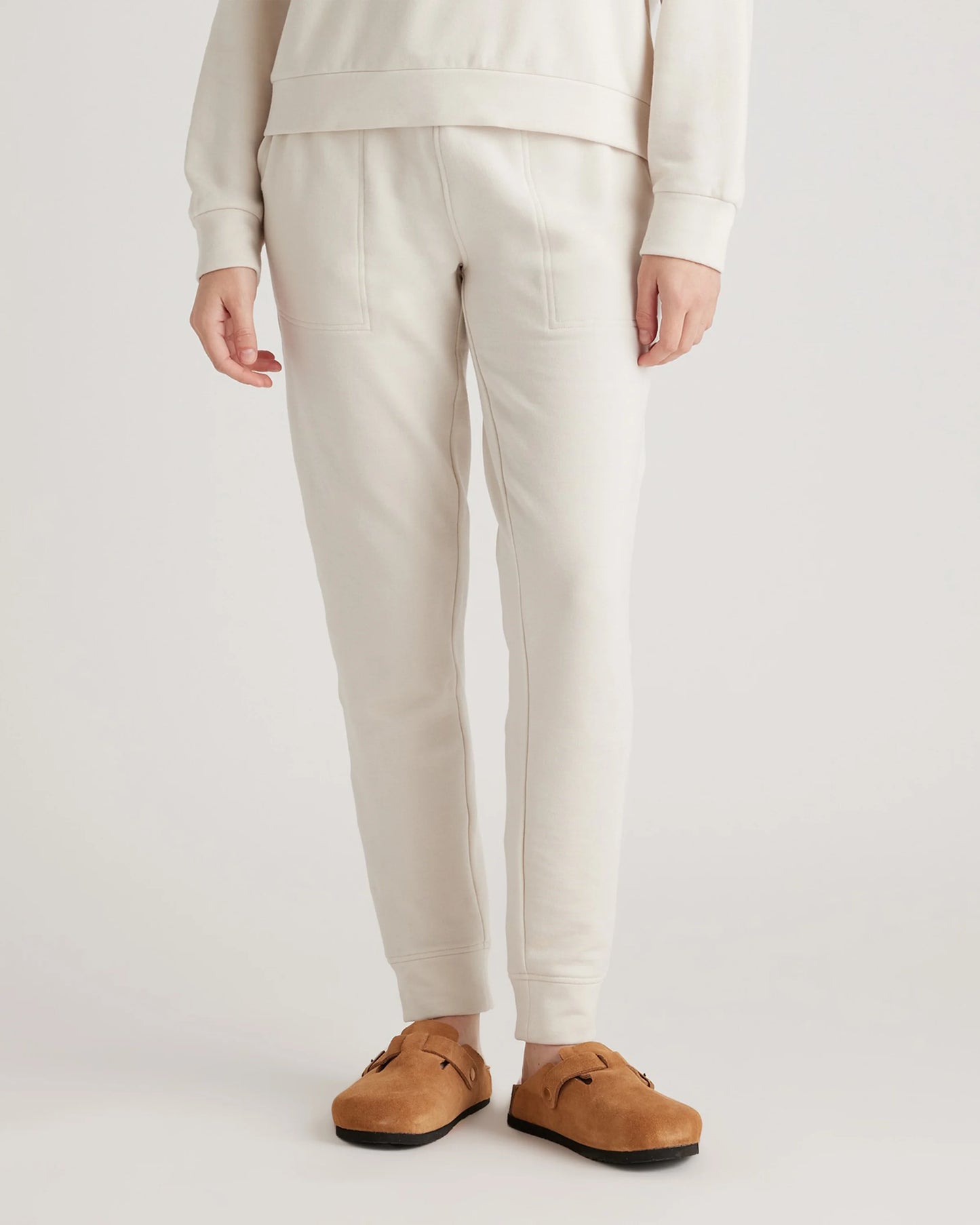 SuperSoft Fleece Joggers - XS / Smoked Thyme Green