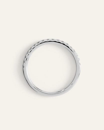 Lab Grown Diamond Pave Band - 4 / Yellow Gold