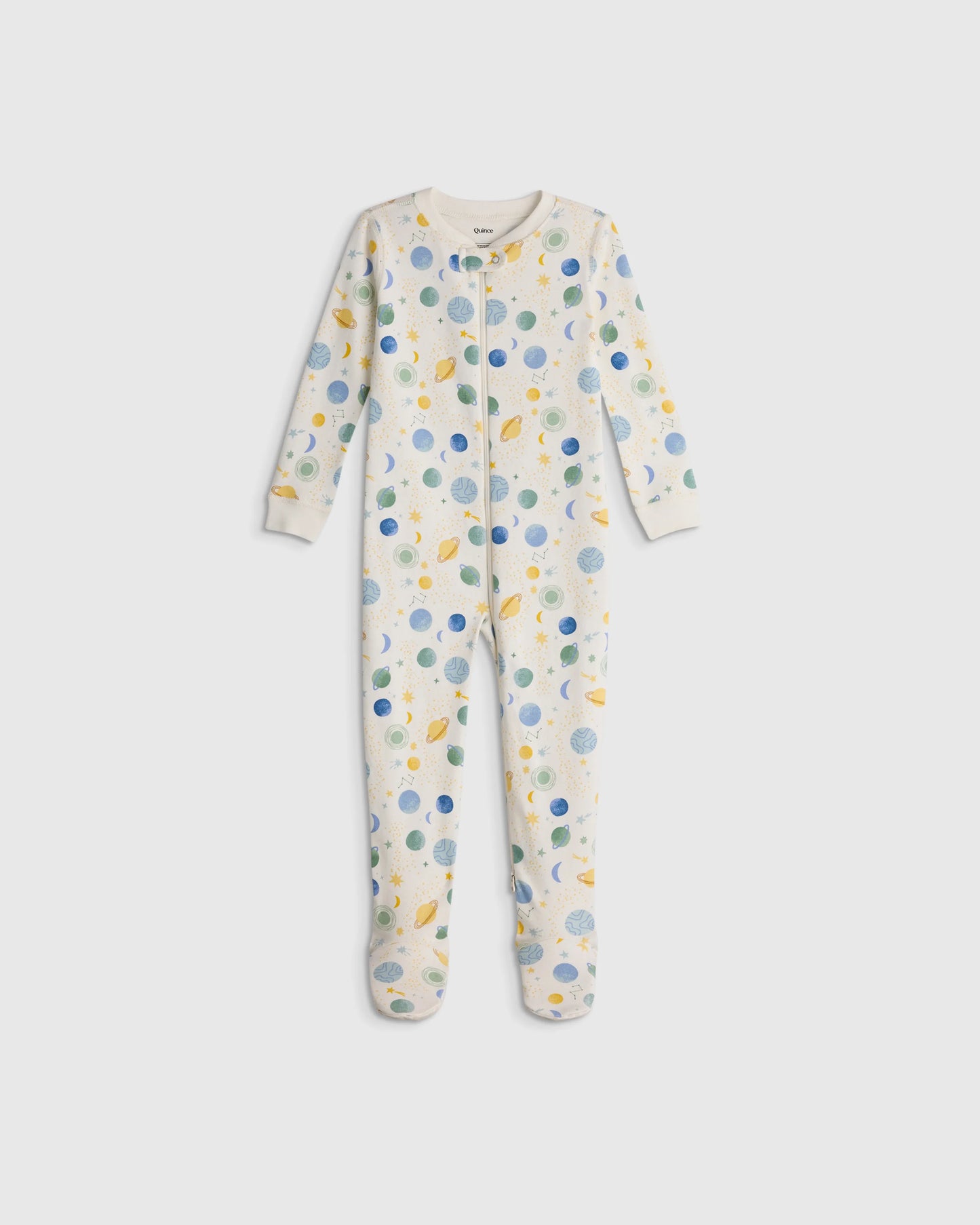 100% Organic Cotton Footie Pajama - 0-3M / Vehicles