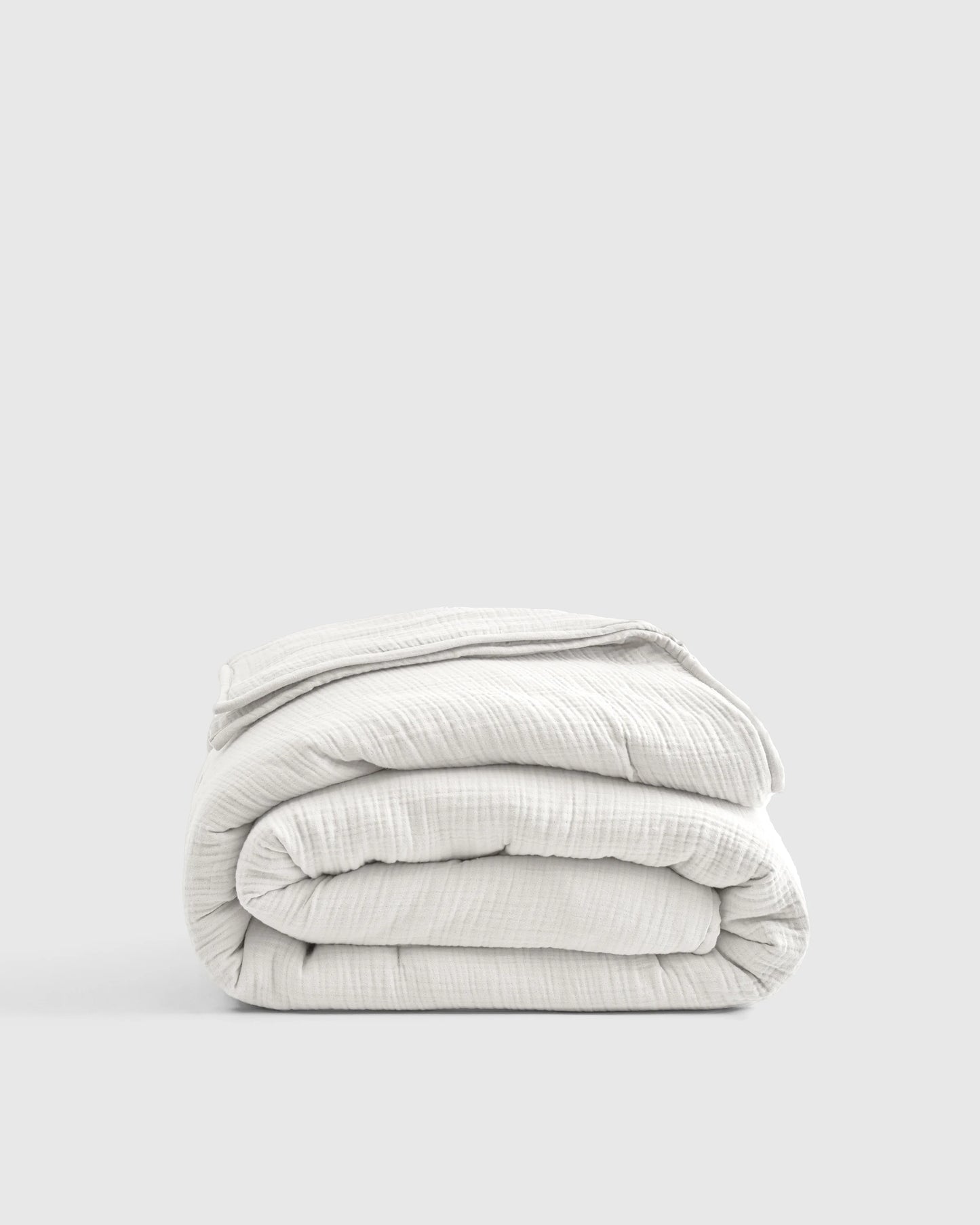 Organic Cotton Gauze Dream Quilt - Twin / Dried Sage