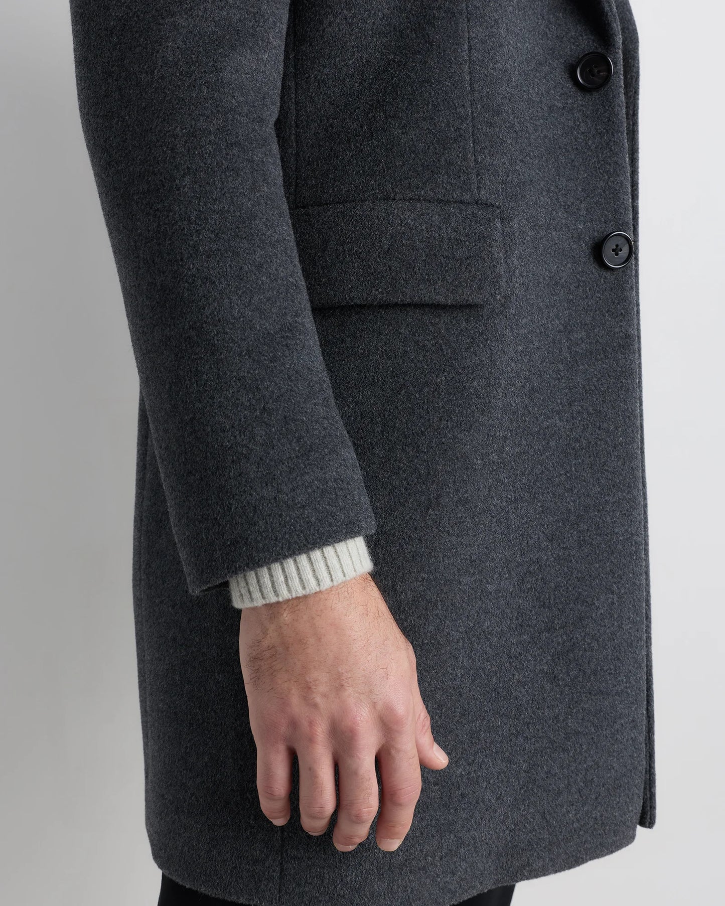 Wool Cashmere Overcoat - XS / Caramel