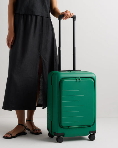 Front Pocket Carry-On Suitcase - One Size / Lavender