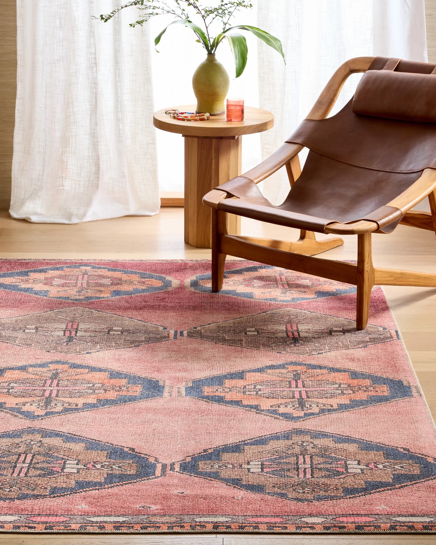 Celeste Performance Rug - 3'9" x 6' / Baroque Rose