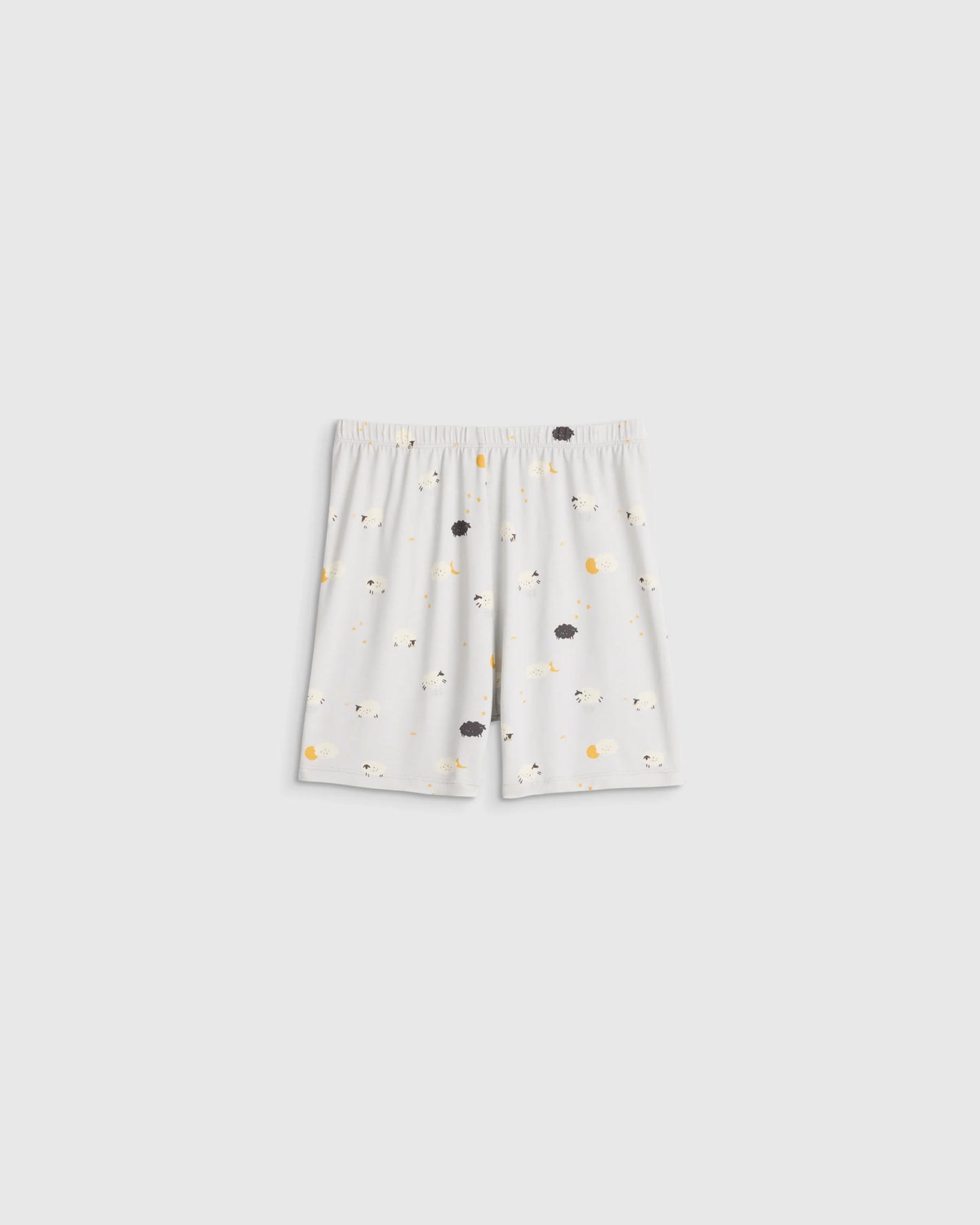 Bamboo Short Sleeve and Shorts Pajama Set - 2T / Lavender Hearts