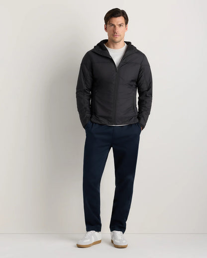 Weather Proof Fleece-Lined Hooded Jacket - S / Carbon Grey