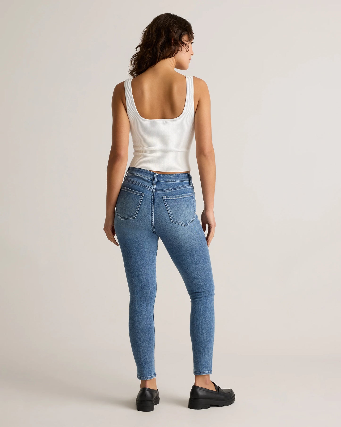 Bella Stretch Skinny Jeans - 24 / Seaside Blue