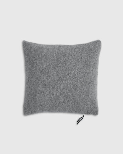 Alpaca Boucle Pillow Cover - 20x20 / Light Heather Grey