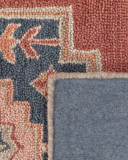 Lilia Wool Rug - 3' x 5' / Red