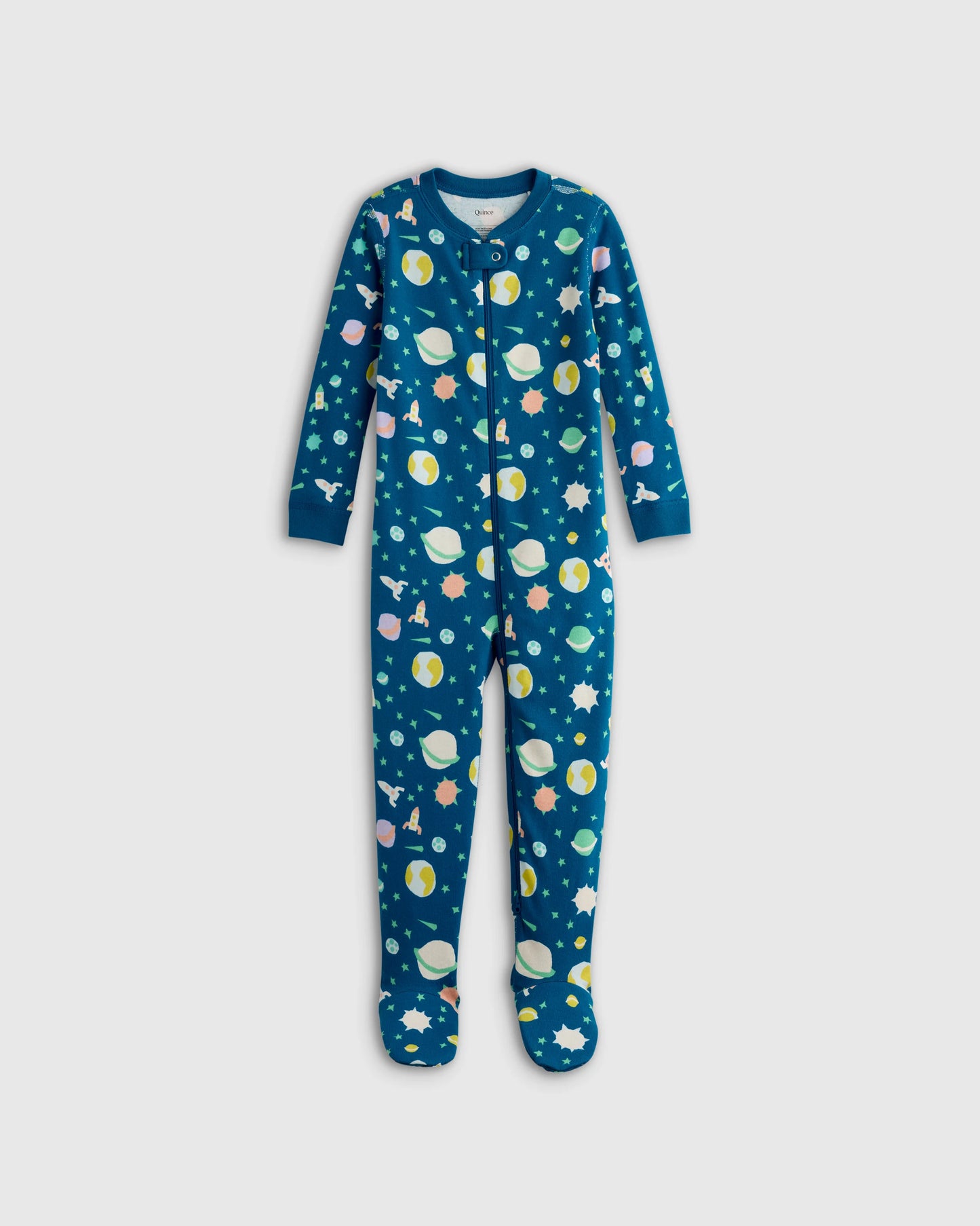 100% Organic Cotton Footie Pajama - 2T / Vehicles