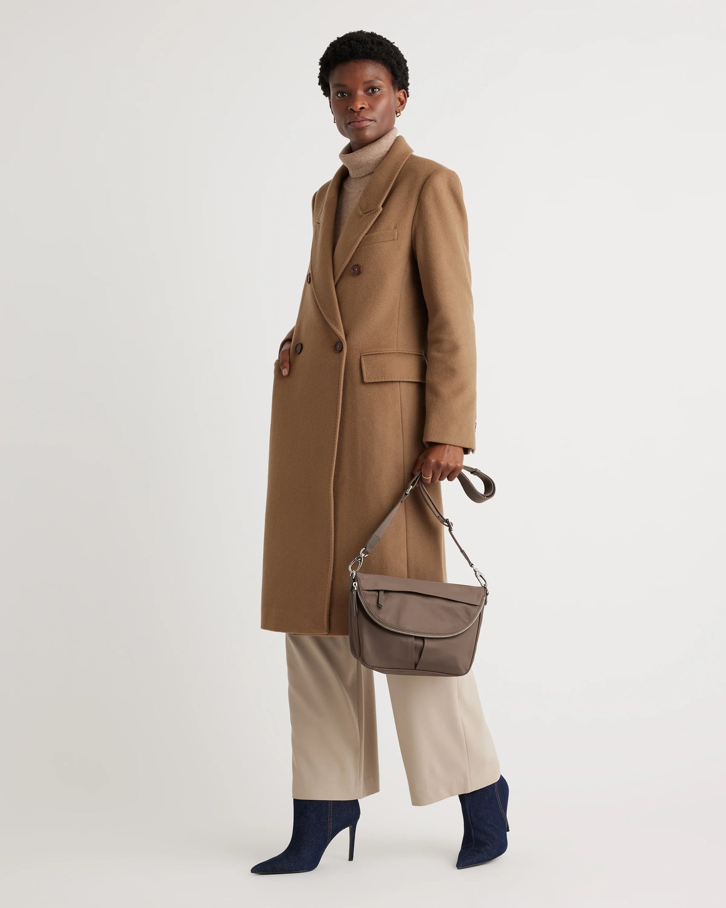 Revive Nylon Foldover Crossbody - One Size / Olive