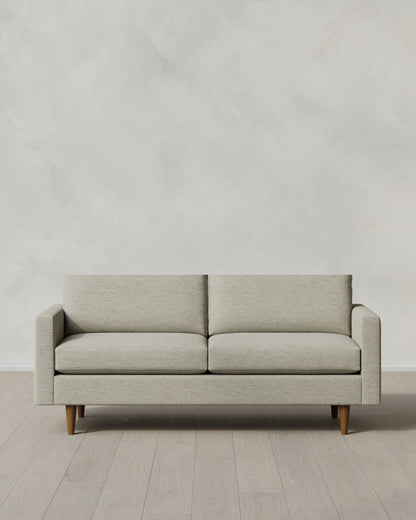 Atlas Midcentury Sofa in Performance Basketweave - 6ft / Navy