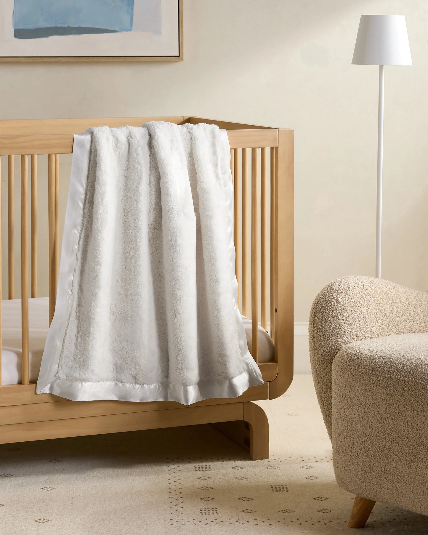 Silky Plush Baby Blanket - Baby / Orchid