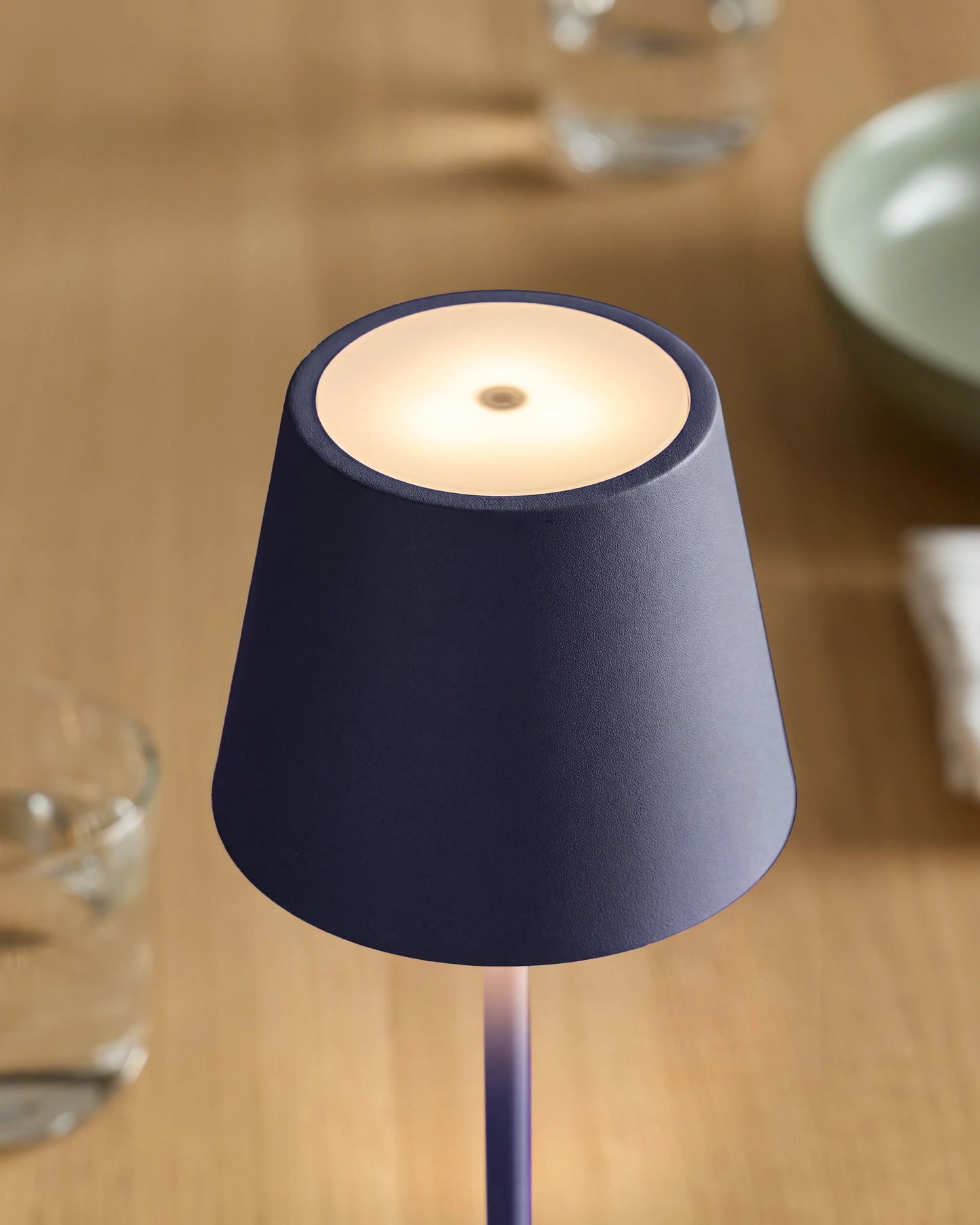 Poldina Pro Rechargeable Table Lamp by Zafferano - Regular / White