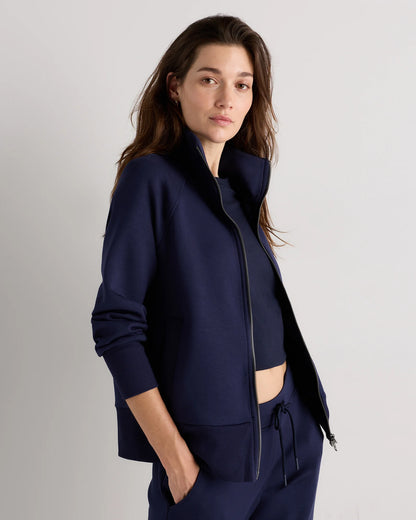 CloudComfort Full-Zip Sweatshirt - XS / Dark Taupe