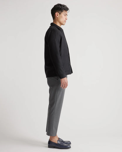 Italian Wool Chore Jacket - XS / Black