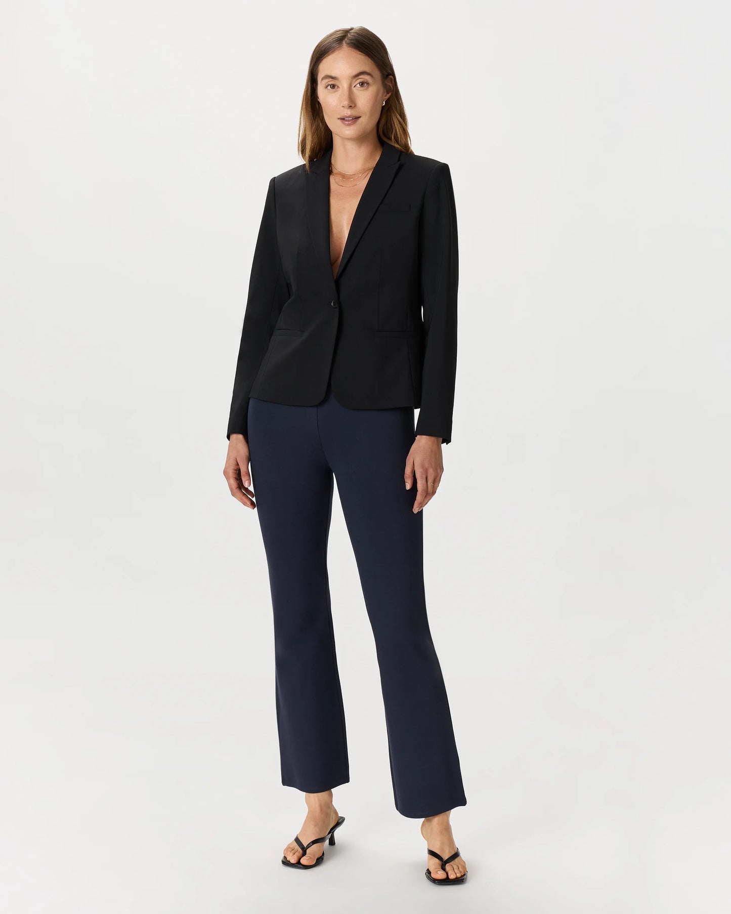 Ultra-Stretch Ponte Bootcut Pants - XS / Roasted Pecan