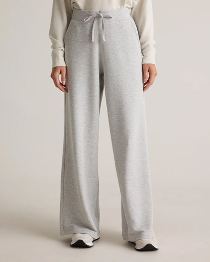 SuperSoft Fleece Wide Leg Pants - XS / Dried Fig