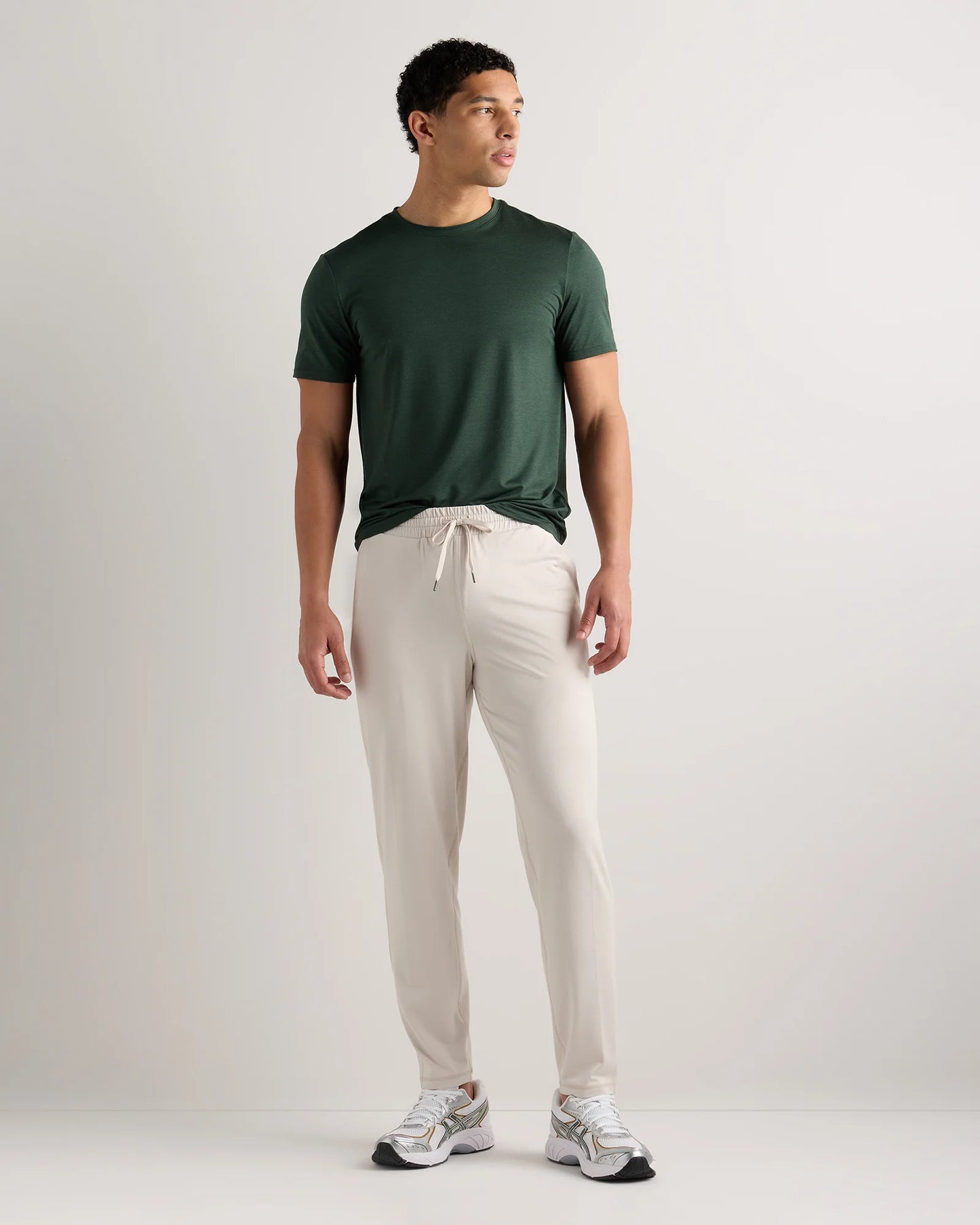 Flowknit Performance Pants - S / Solid Chalk