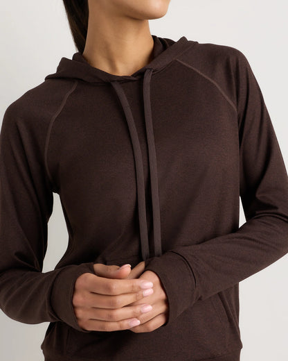 Flowknit Pullover Hoodie - XS / Heather Navy