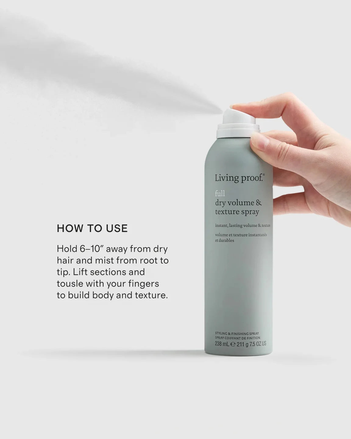 Full Dry Volume and Texture Spray by Living Proof - One Size / No Color