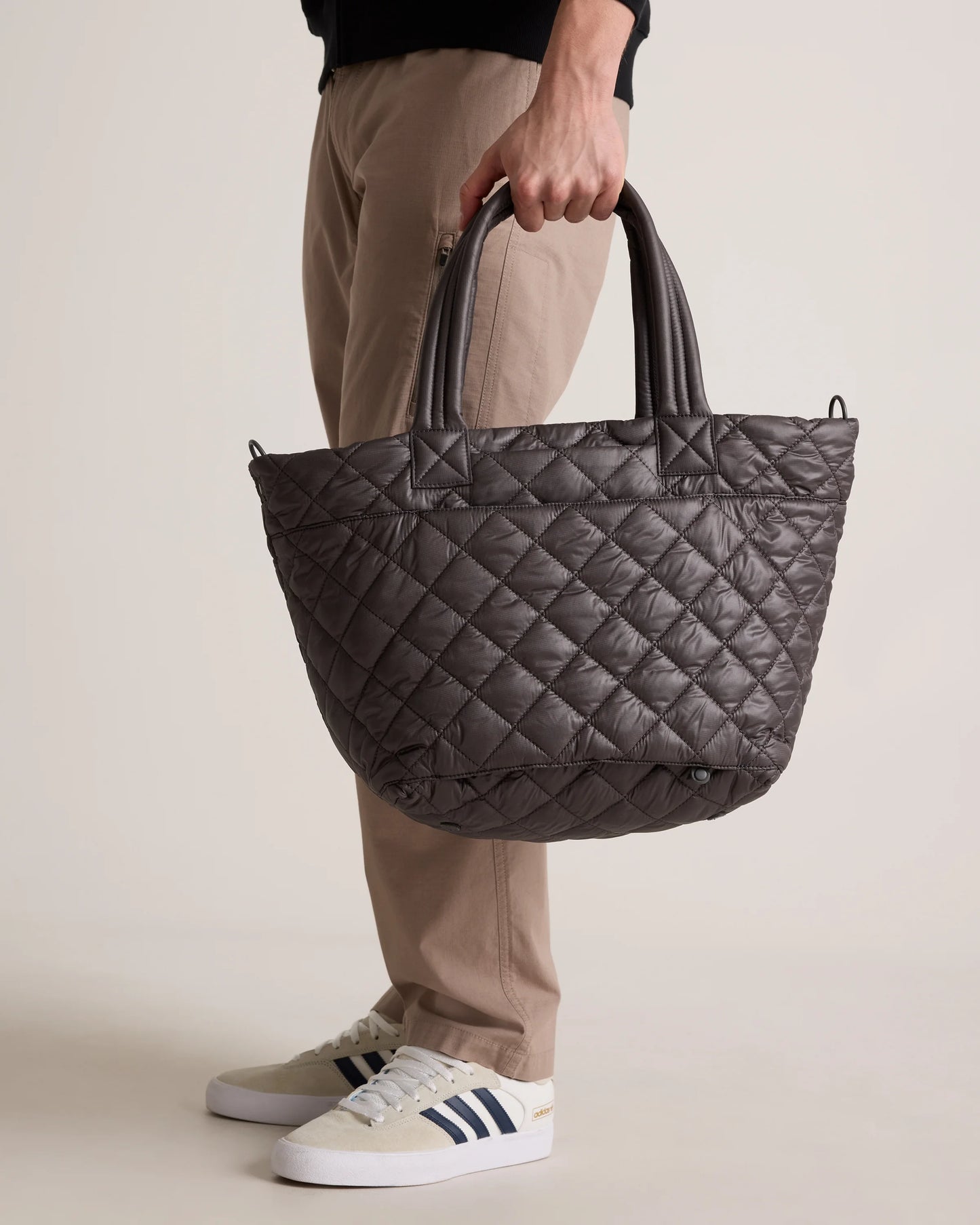 Transit Quilted Carry-All Tote - One Size / Porcelain Blue