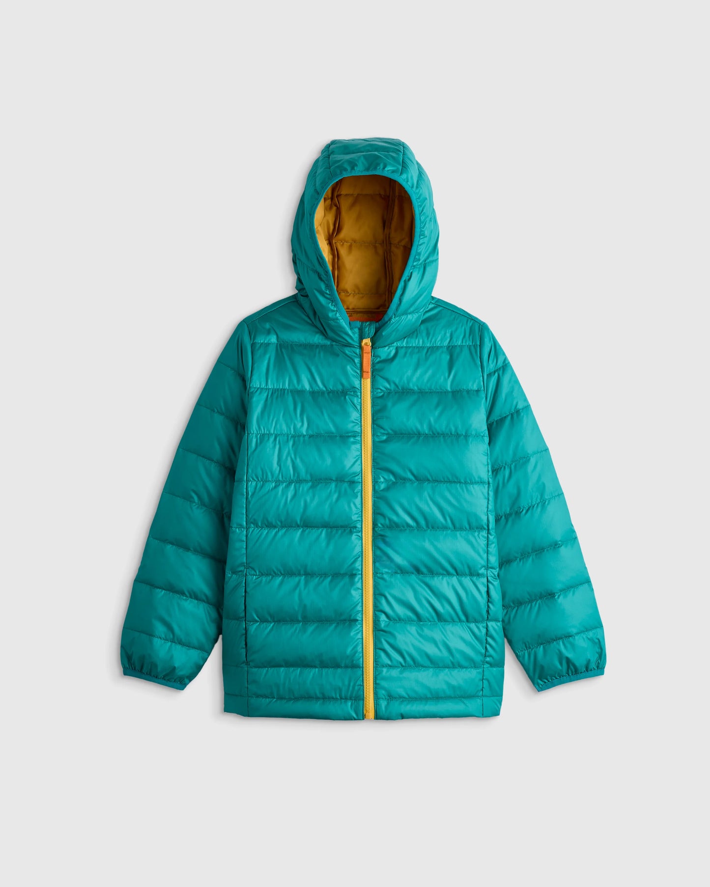 Lightweight Down Hooded Puffer Jacket - 6 / Blue Moon
