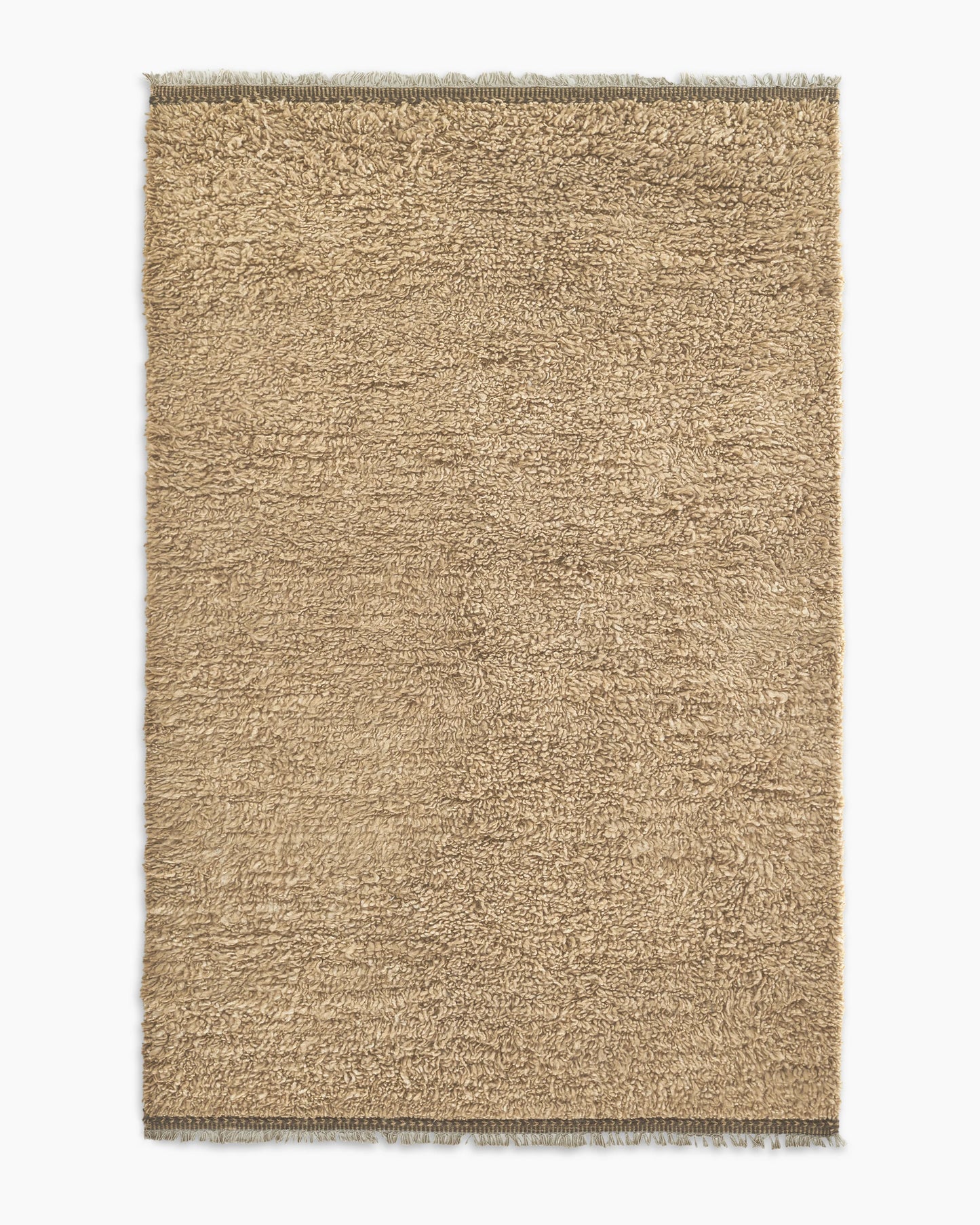 Dover Wool Shag Rug - 5' x 8' / Natural
