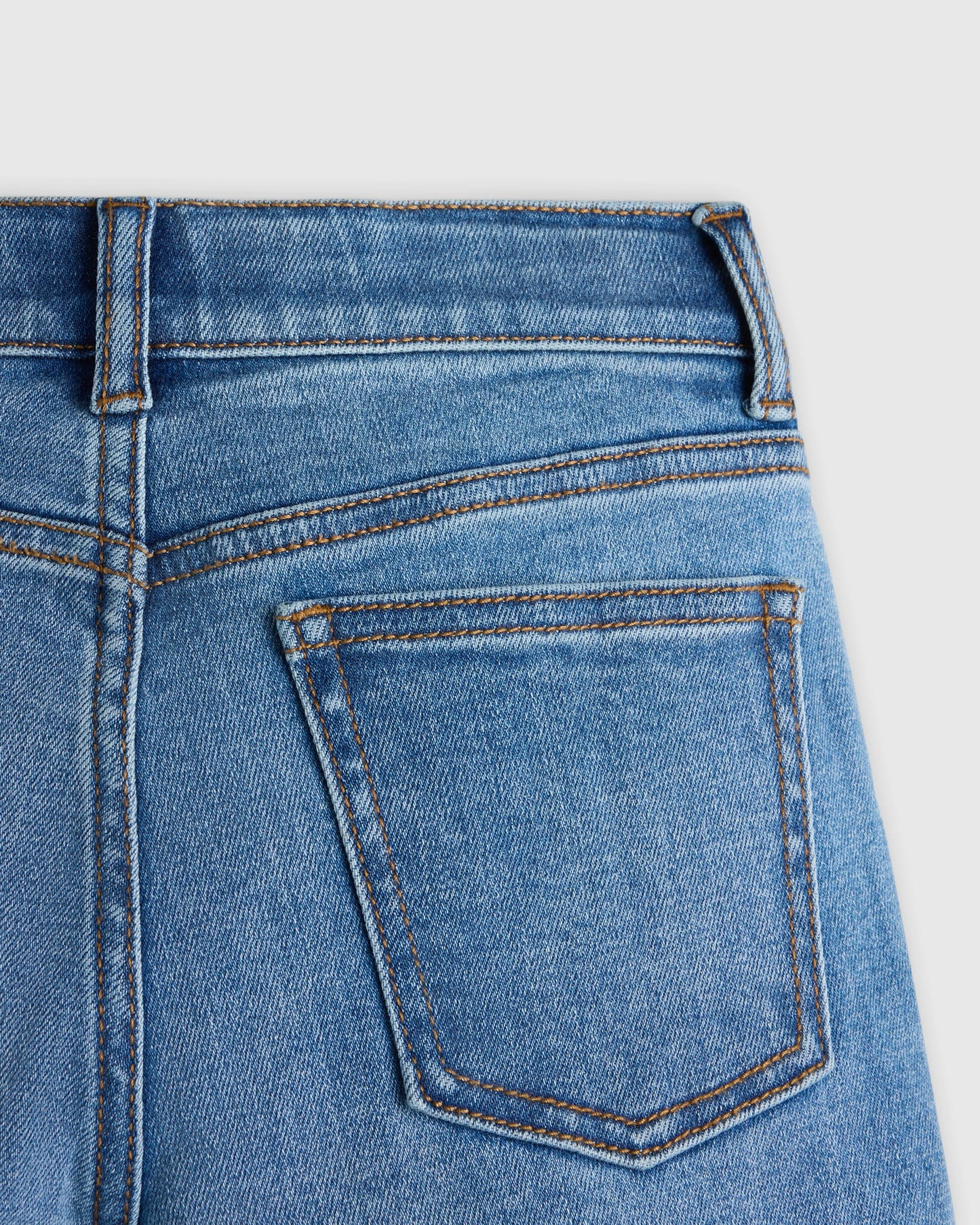 Girls Stretch Flare Jeans - 6 / Medium Wash