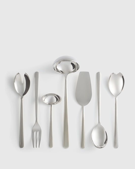 Linea 7-Pc Serving Utensil Set by Mepra - One Size / Polished Stainless Steel
