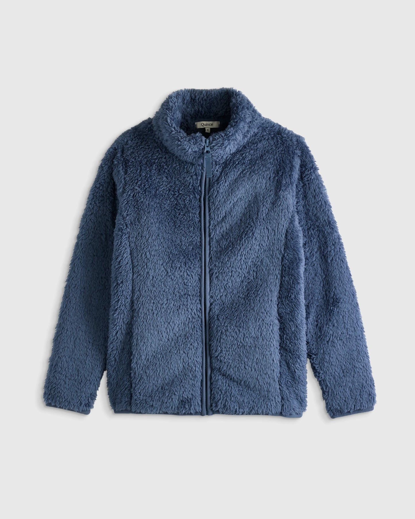 Recycled Sherpa Fleece Jacket - 6 / Vintage Blue