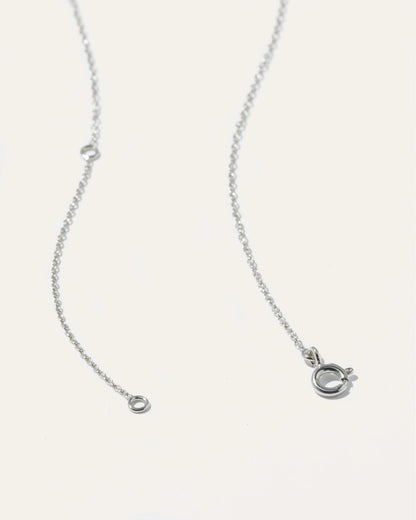 14K Gold Diamond Bezel Necklace - One Size / Yellow Gold