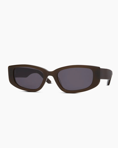 Granada Polarized Acetate Sunglasses - One Size / Cream with Grey lens