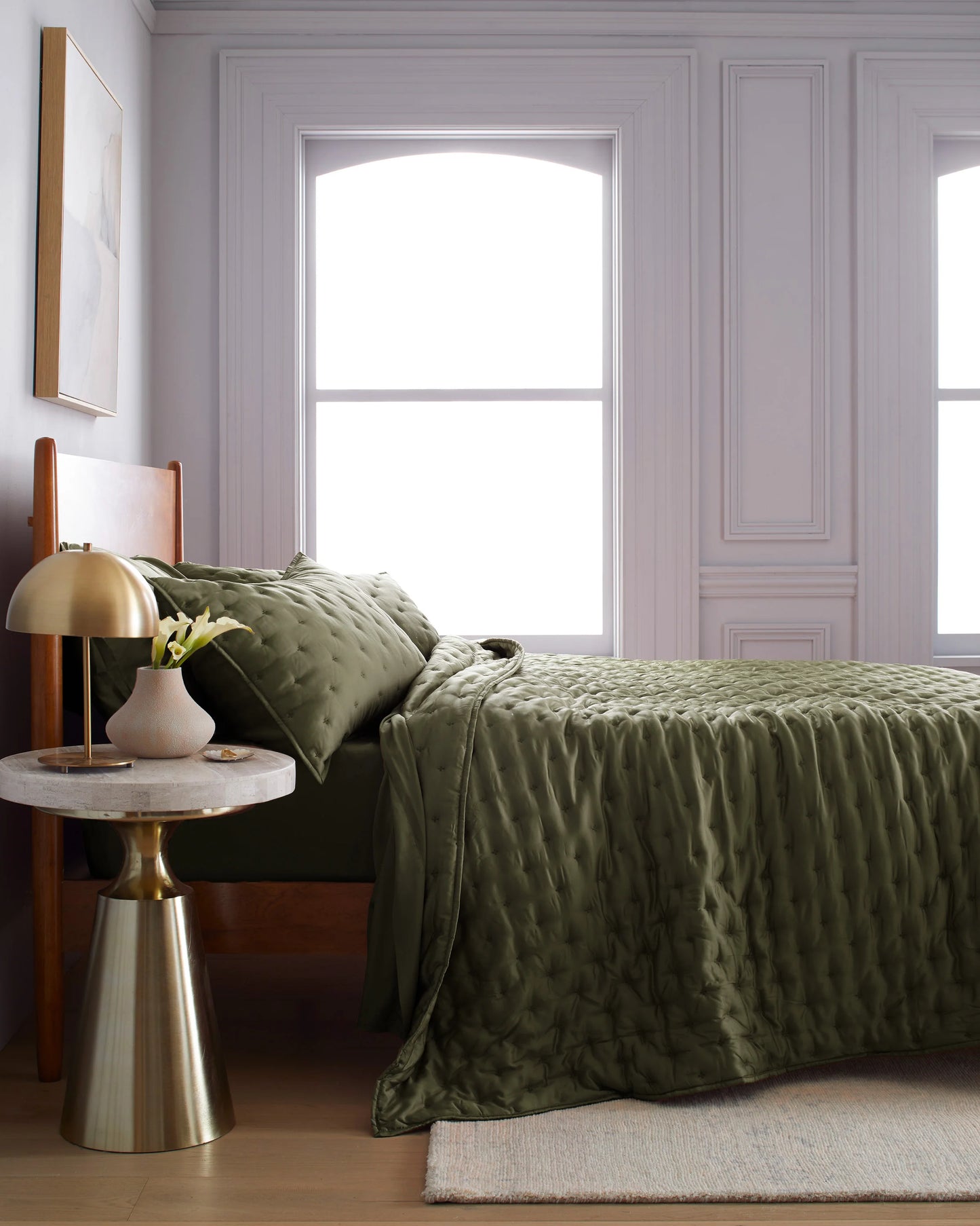 Bamboo Dream Quilt Set - Twin / Sage