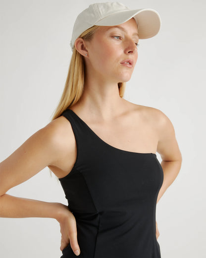 Ultra-Form One-Shoulder Active Dress - XS / Plum