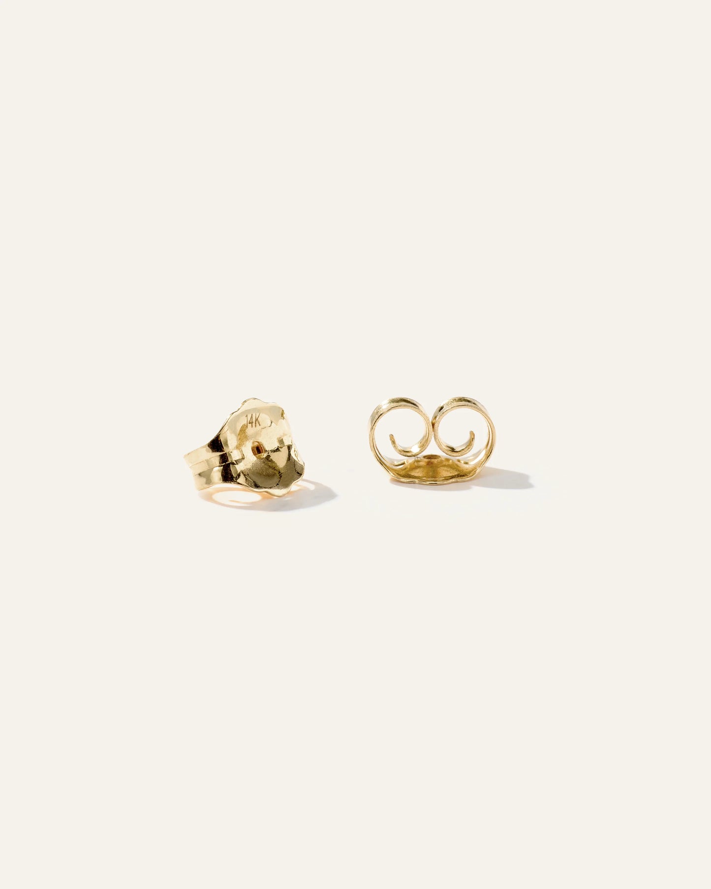 14K Gold Lab Grown Diamond Martini Studs - 4ctw - One Size / Yellow Gold