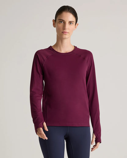 Ultra-Form Long Sleeve Top - XS / Plum