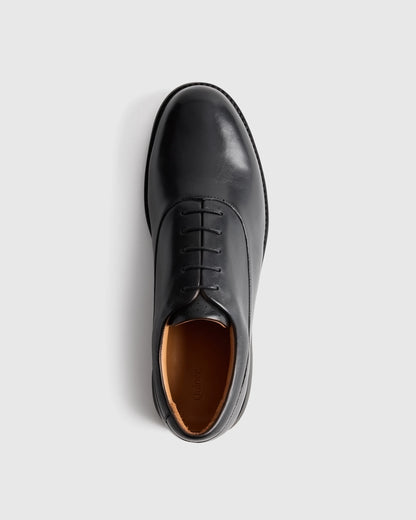 Hybrid Crafted Leather Oxford - 7 / Brandy