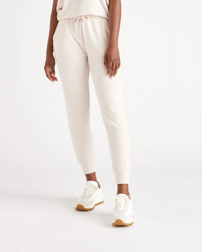 Brushed Lounge Joggers - XS / Heather Oatmeal